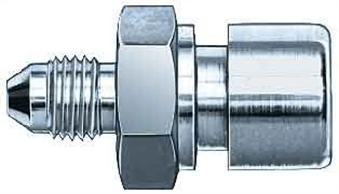 FCM2936 – AEROQUIP Adapter Fitting, -3 AN Male To 3/8 Inch - 24 Steel